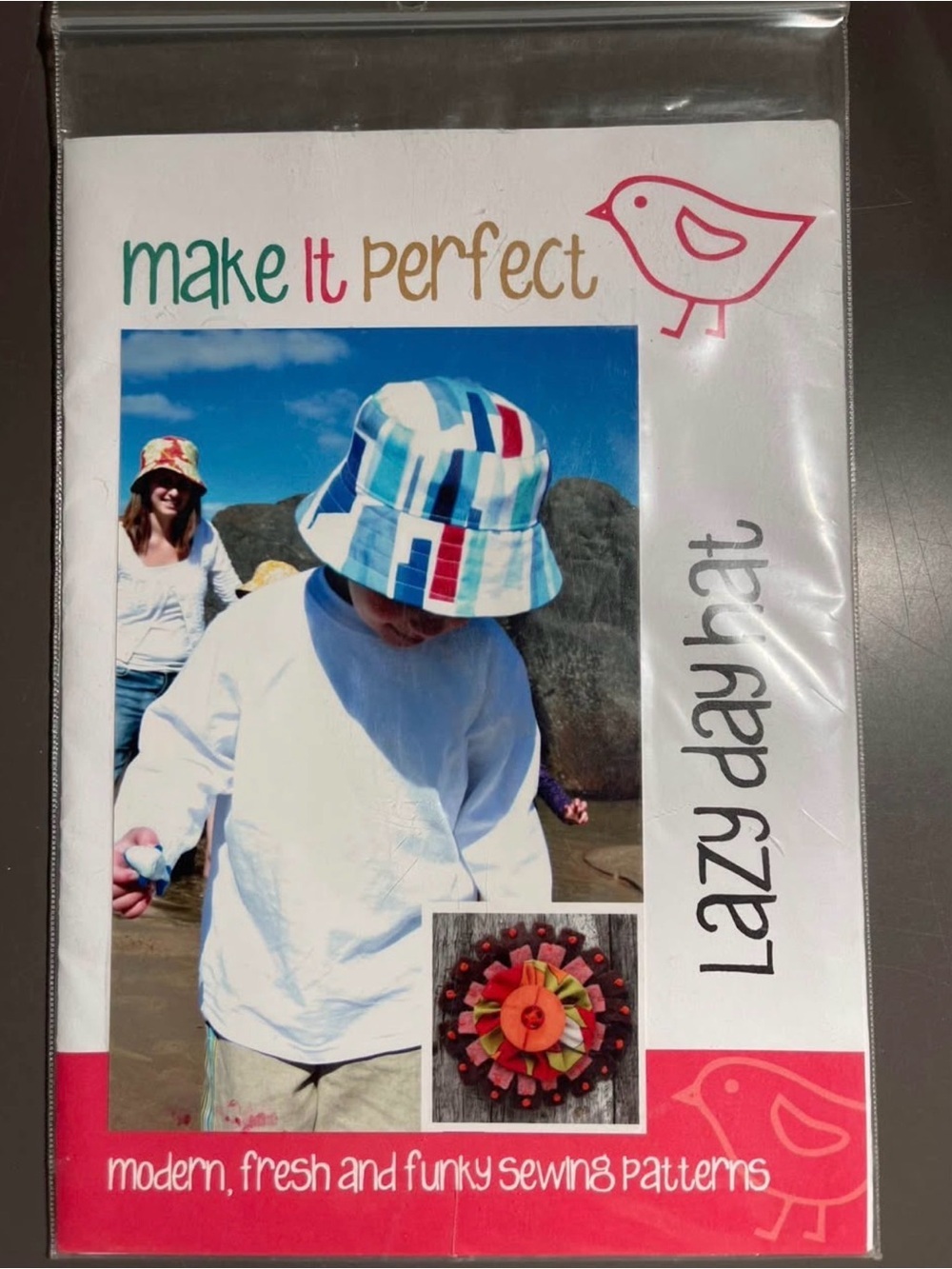 Make It Perfect "Lazy Day Hat" Bucket Hat Pattern